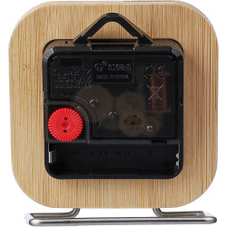Horloge de bureau en bambou...