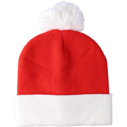 Bonnet de Noël tricoté en...