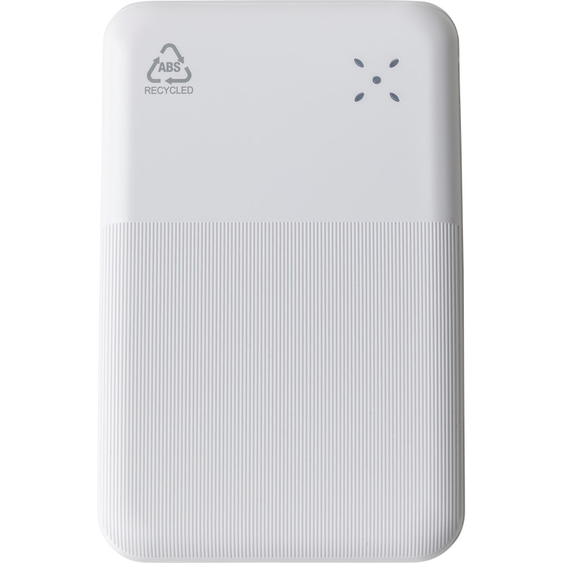 Power bank en ABS recyclé Tavi