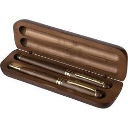 Coffret de stylos en bois...