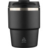 Mug double paroi de 175 ml en acier inoxydable recyclé Oli