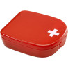 Trousse de premiers secours Mila | Boîte plastique | Rouge croix blanche