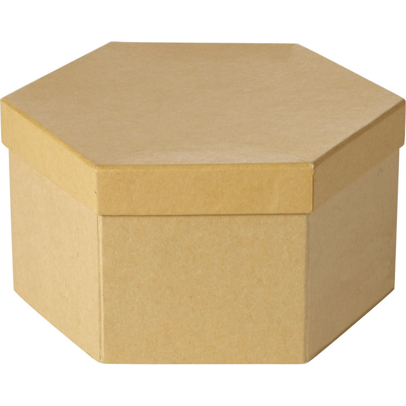 Set d'art Kenji | Boîte hexagonale en carton | 54 pcs