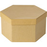 Set d'art Kenji | Boîte hexagonale en carton | 54 pcs
