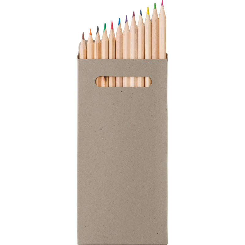 Set de crayons Nina | Bois | 12 pcs