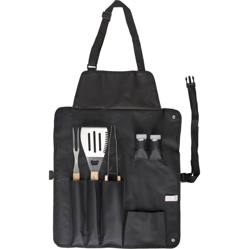 Set barbecue Hugo | Inox | Tablier