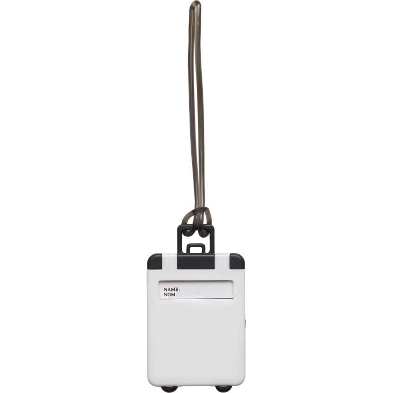 Étiquette bagage Jenson | Plastique | Forme trolley