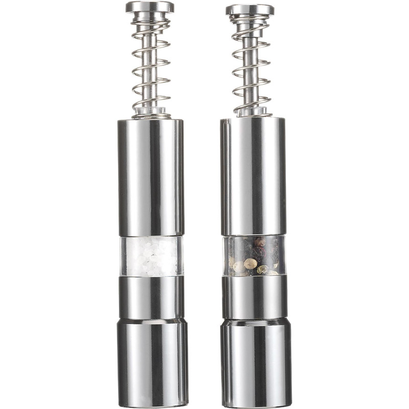 Set moulins sel et poivre Annalena | Inox | 2 pcs