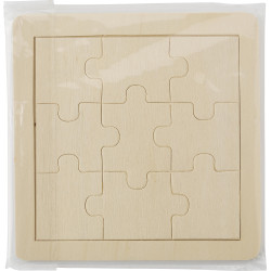Puzzle 9 pièces en bois Alvaro
