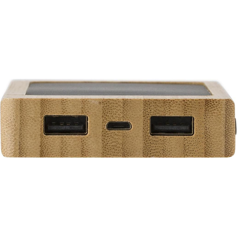 Powerbank Joan | Bambou | Solaire | 8000 mAh