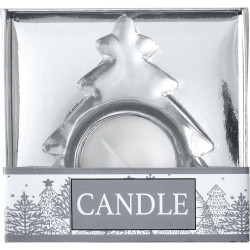 Porte-bougie en verre Casey