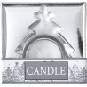 Porte-bougie en verre Casey