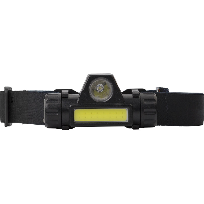 Lampe frontale Mina | Plastique | LED + COB | Rechargeable USB-C