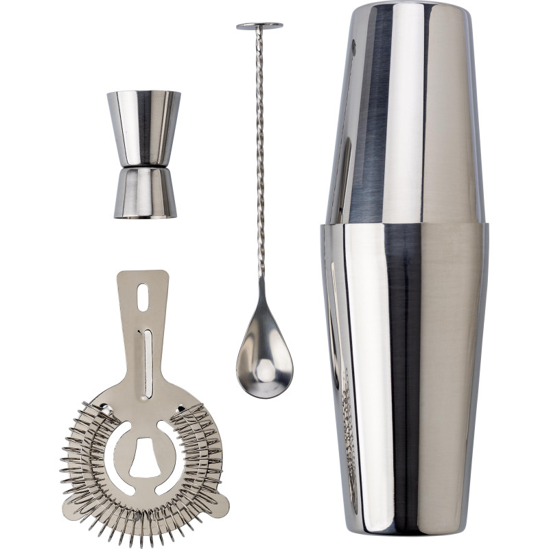 Set cocktail Tatiana | Inox | 4 pcs