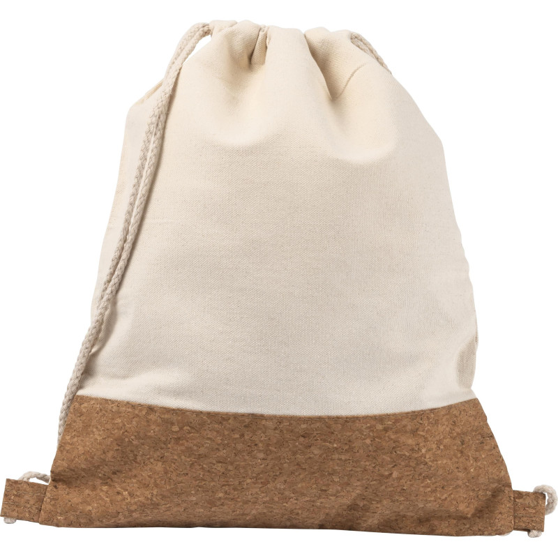 Sac à dos Tianna | Coton 250 g/m² | Liège | 1,2 l