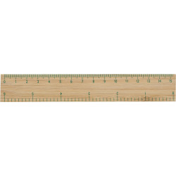Règle en bambou de 15 cm Greta