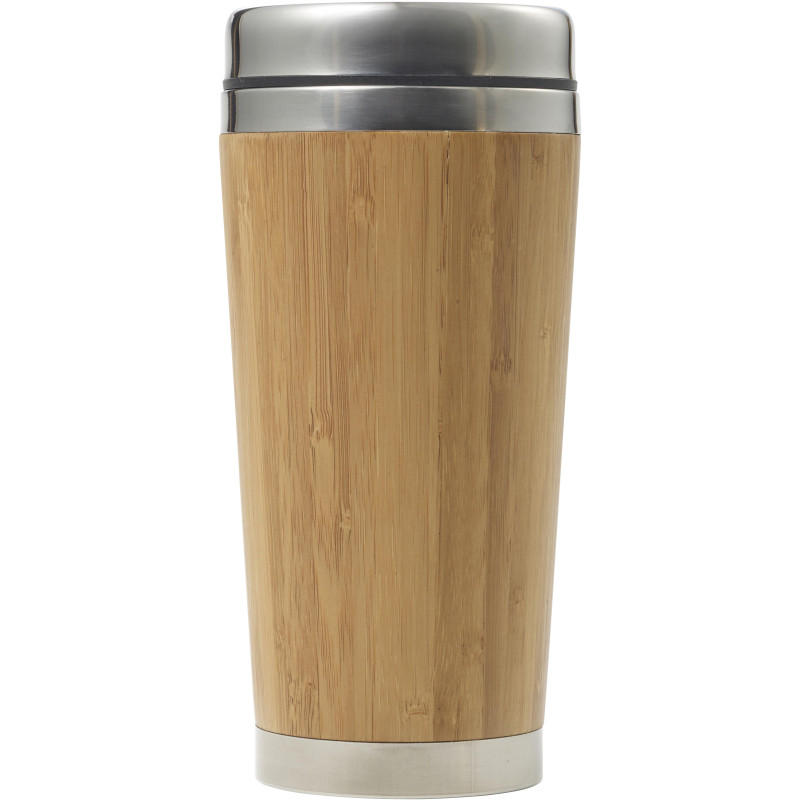 Gobelet thermos Sabine | Bambou et inox | 400 ml