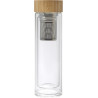 Gourde Vicente | Verre | Couvercle bambou | 420 ml