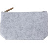 Pochette cosmétique Lucy | Feutre recyclé | Détails en simili-cuir