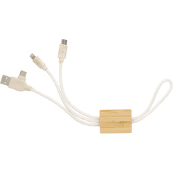 Câble de charge en bambou...