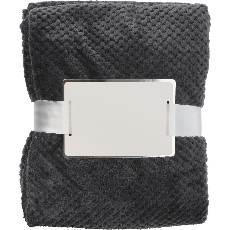 Couverture Nikolai | Polaire flanelle 230 g/m² | Motif gaufré