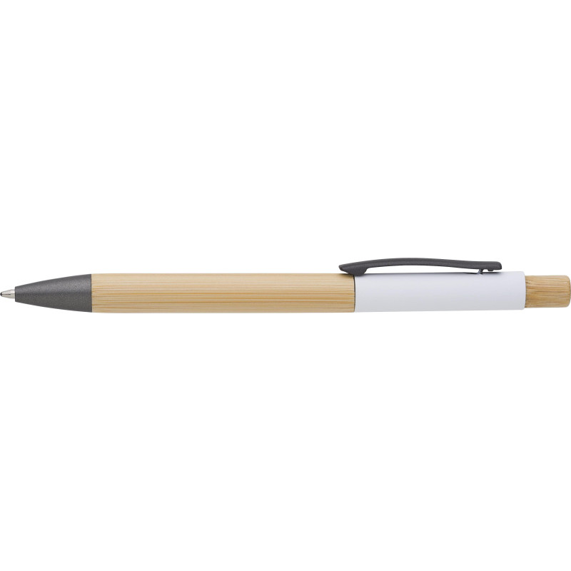 Stylo bille Anke | Bambou | Aluminium
