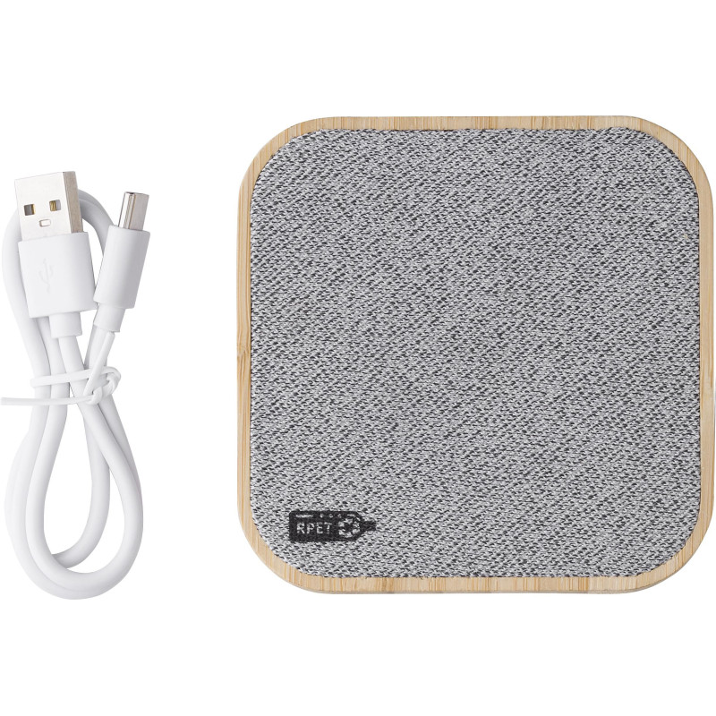 Chargeur sans fil Moses | Bambou | rPET | 15W