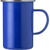 Mug émaillé Ayden | Bord inox | 450 ml