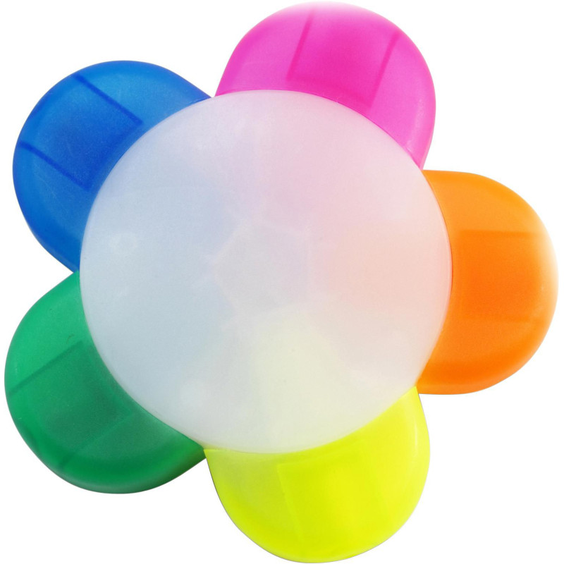 Set de surligneurs Brodie | Plastique | 5 couleurs