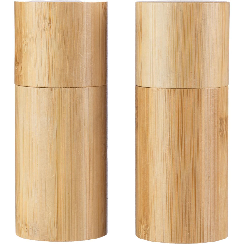 Set de moulins à sel et poivre Christine | Bambou | 2 pcs