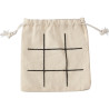 Jeu de morpion | Bois | Pochette coton