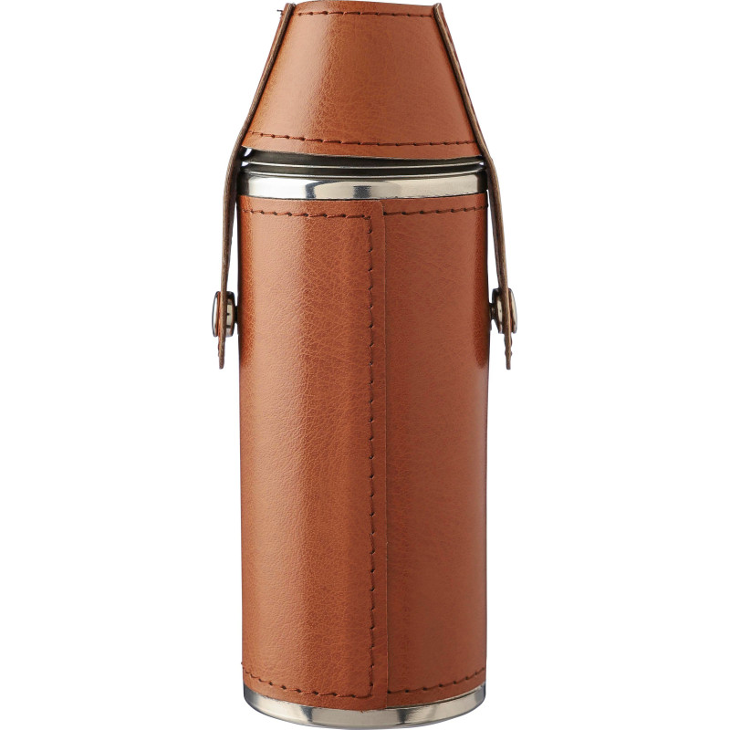 Gourde de 230 ml en acier inoxydable recyclé Brock