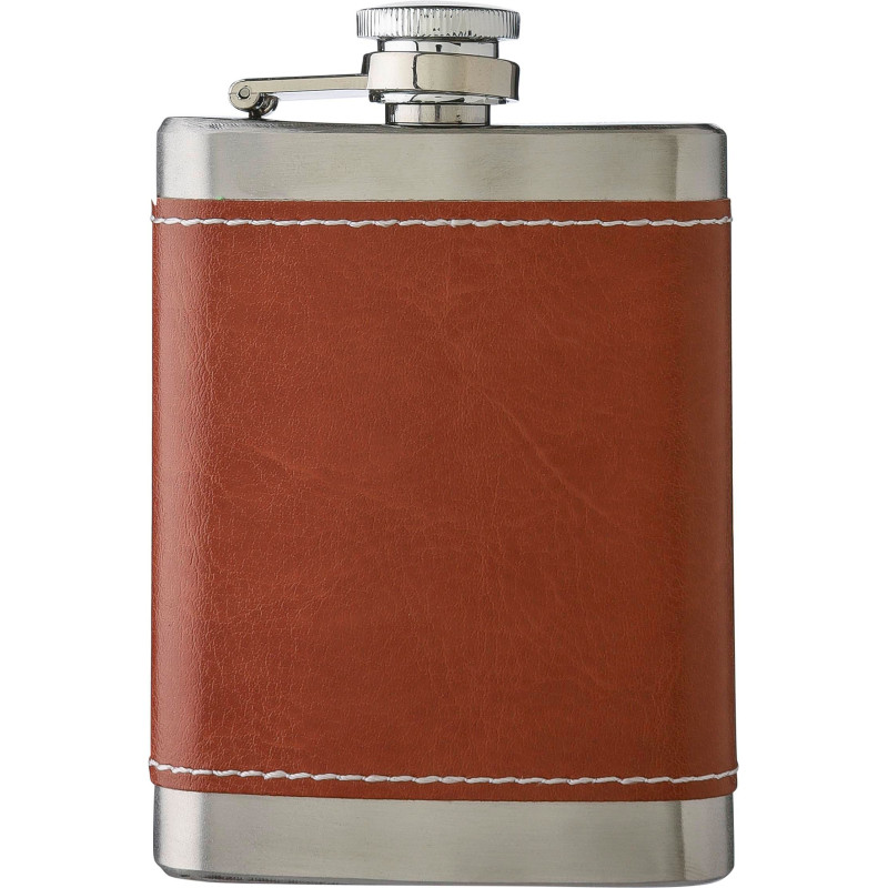 Flasque en acier inoxydable et PU de 100 ml Cedric